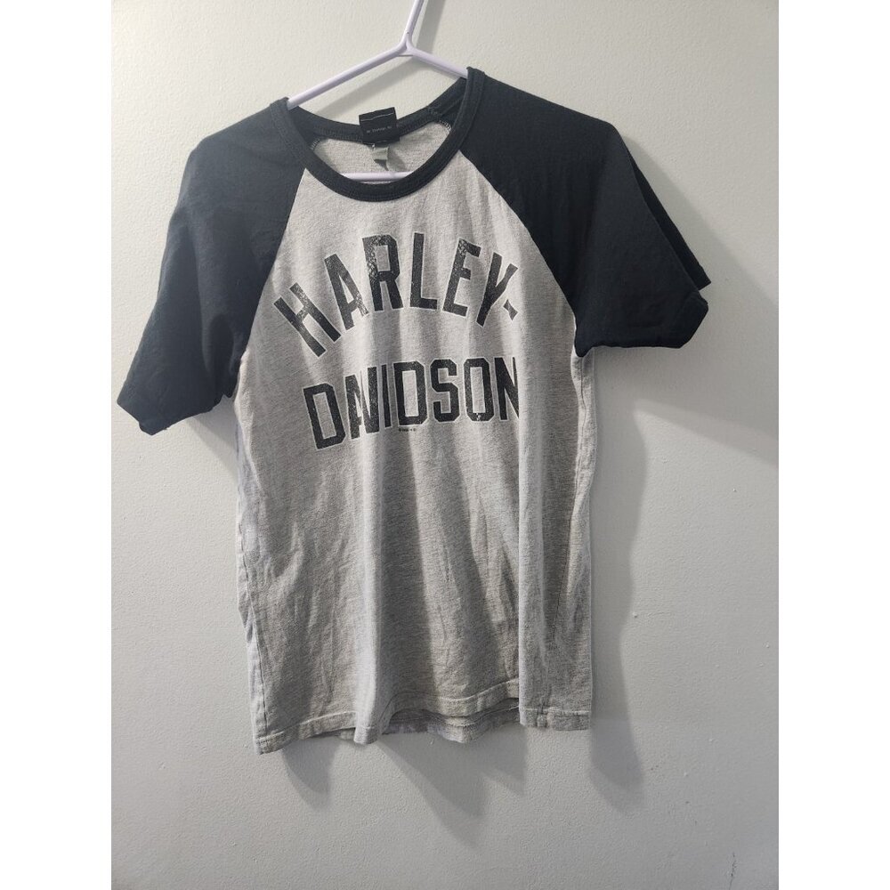 Harley-Davidson Premont T-Shirt Gray Medium Pre-Owned